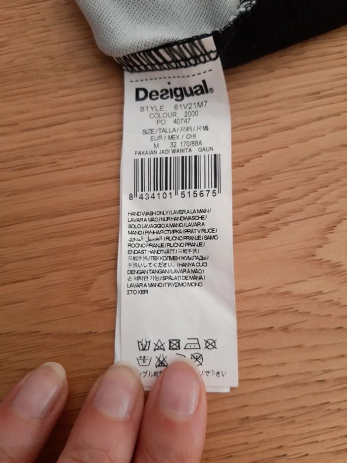 Robe fourreau noire femme taille M Desigual - photo numéro 4