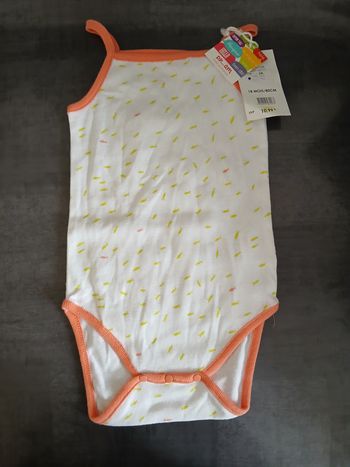 bodie sans manches fille DPAM 81 cm 18 mois