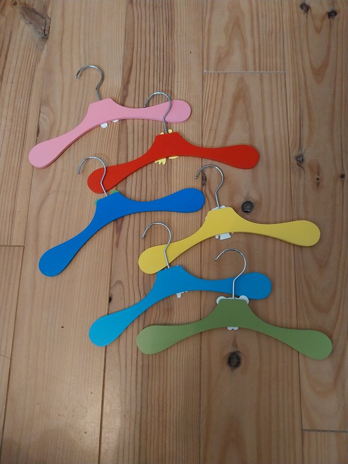 Lot de 6 cintres animaux - photo numéro 2