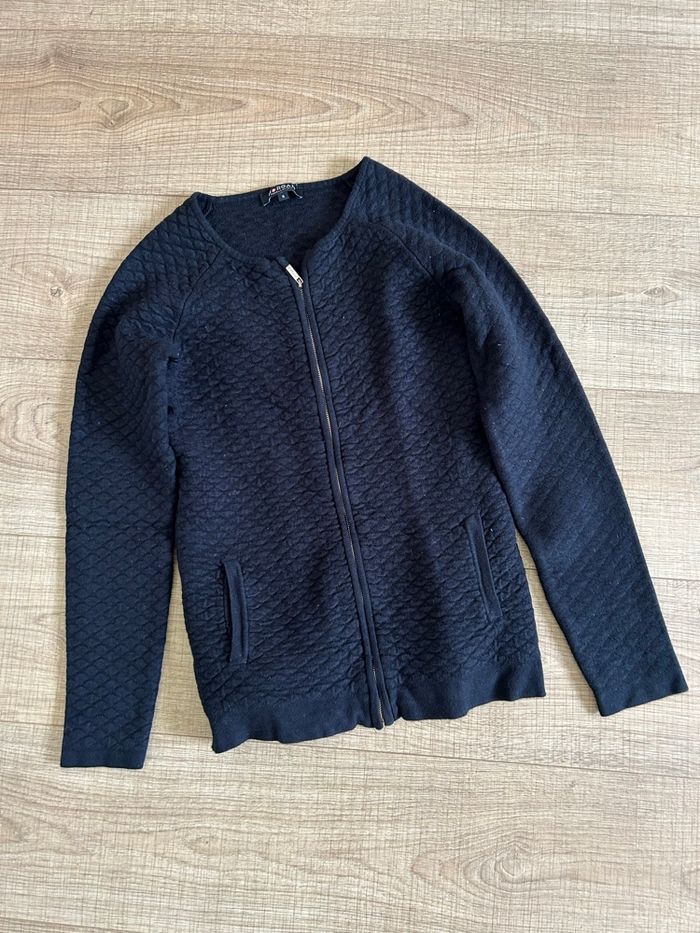 Veste noire avec fermeture Morgan taille S bon état (taille petit) - photo numéro 7