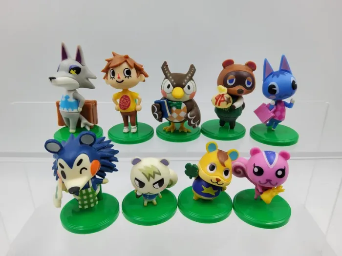 9 Animal Crossing Furuta Choco Egg Figures