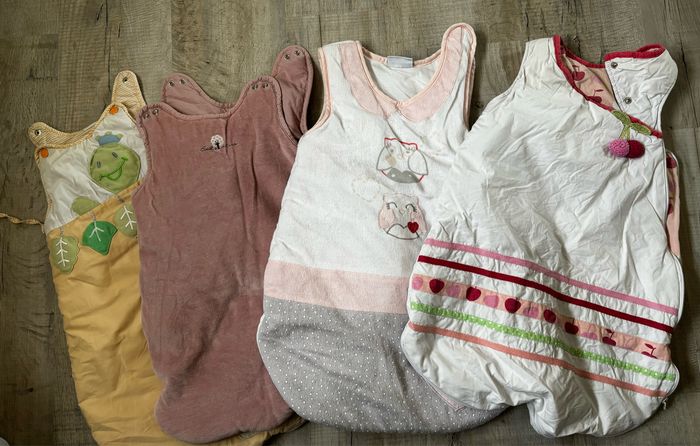 Lot 4 gigoteuses 0-6 mois