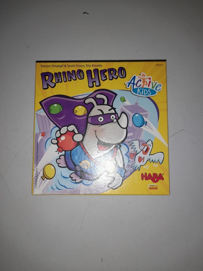 Rhino Hero jeu haba