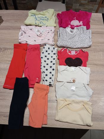 Lot 6 mois fille à 10€