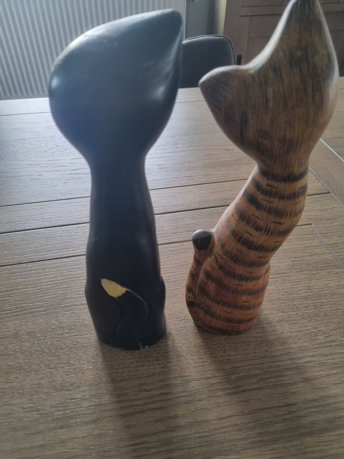 Chat en bois - photo numéro 2
