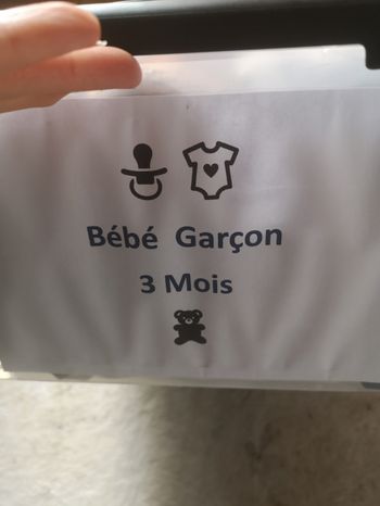 Lot vêtements bébé garçon 3 mois