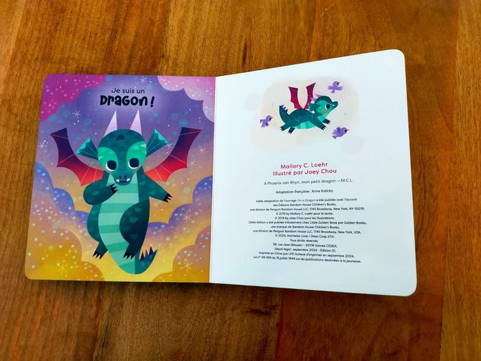 Livre bébé : Je suis un dragon 🐉 - photo numéro 13