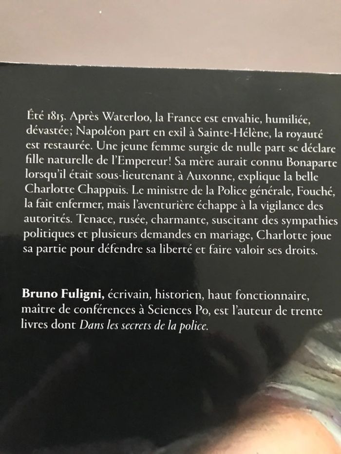 Livre La fille de Napoléon - photo numéro 3