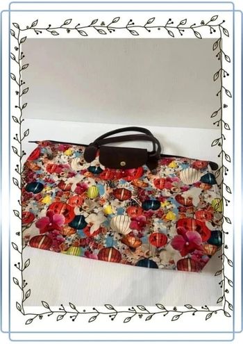 Sac à main multicolore Mary Katrantzou for longchamp