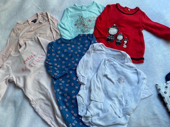 Lot 6 mois fille 7 pièce
