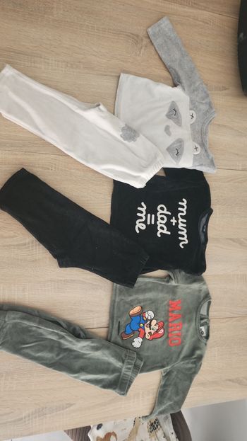Lot pyjama 2 pièces 18 mois 