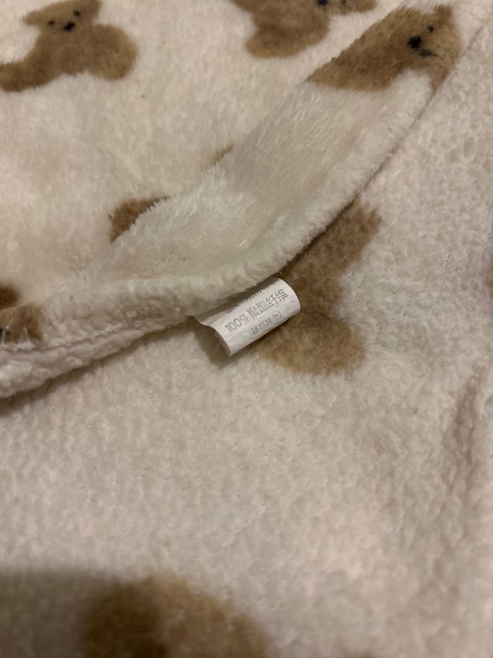 🧸 Plaid Ourson bébé - photo numéro 3