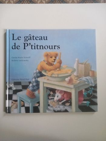 Livre "le gâteau de p'titnours"