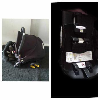 Poussette DOONA 2 en 1 avec sa base