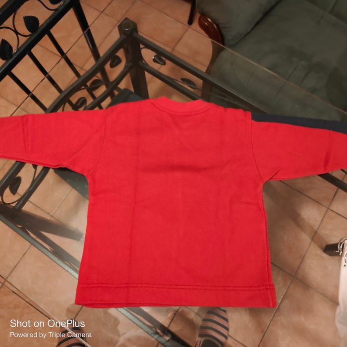 Sweat rouge imprimé Alphabet taille 6 ans - photo numéro 7