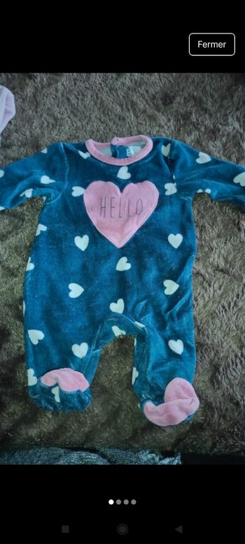 Pyjama bébé e6