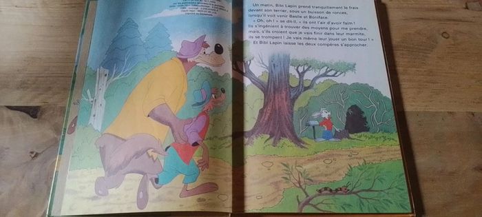 Bibi le lapin et le trésor Disney Vintage 1983 - photo numéro 2