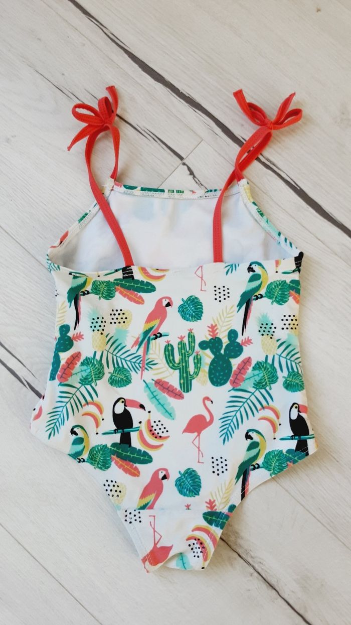 Vêtement fille maillot de bain une pièce pélican tropiques Orchestra 3 ans - photo numéro 3
