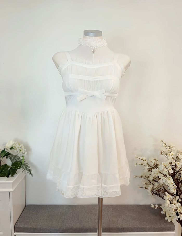 Robe Blanche Princesse Barbie Lolita - photo numéro 4