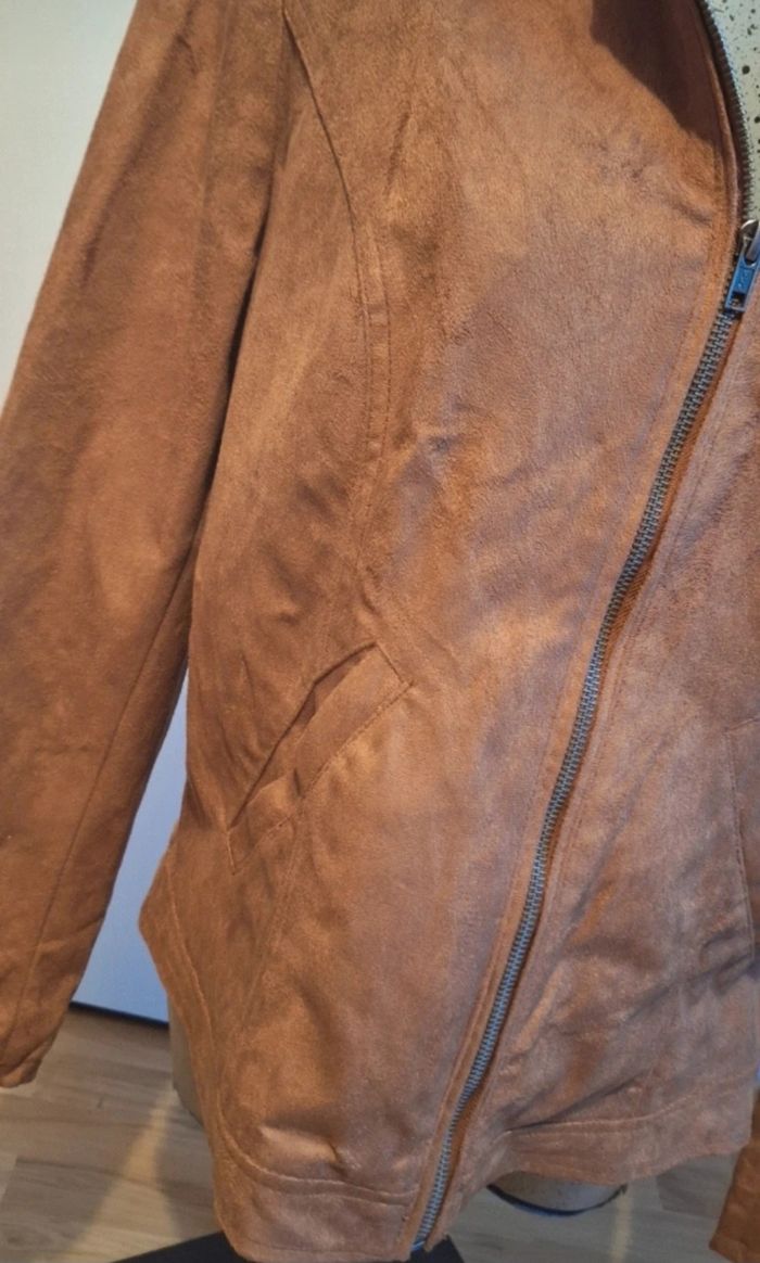 Veste effet daim - photo numéro 4