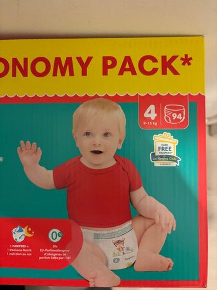 Pampers baby dry pants taille 4 - photo numéro 2