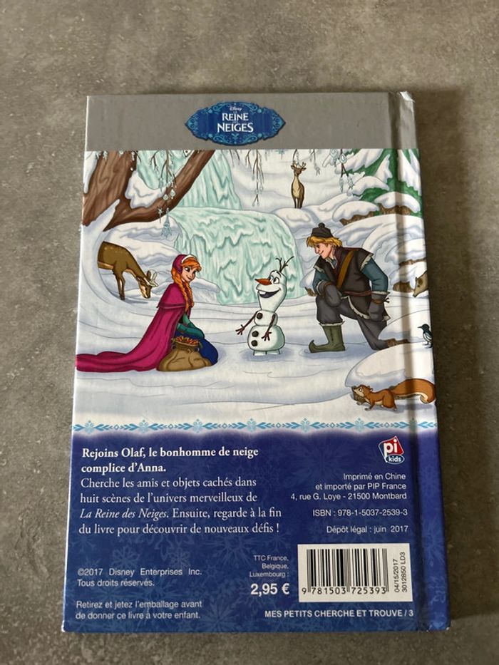 Livre reine des neiges - photo numéro 2
