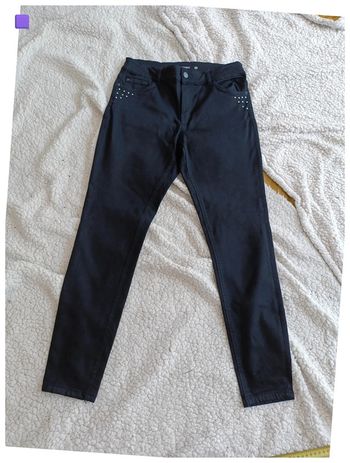 Jean strass paillette style vintage y2k