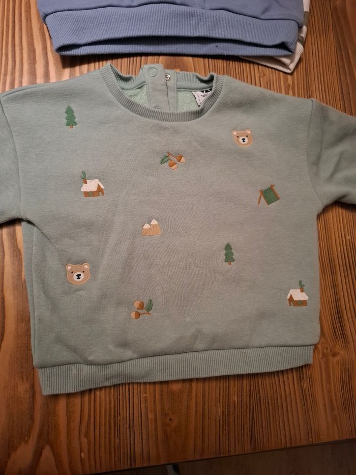 Lot de 3 sweats 18 mois TAO - photo numéro 4