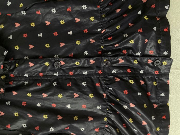 imperméable coupe vent imprimé nounours, fleurs et coeurs - photo numéro 2