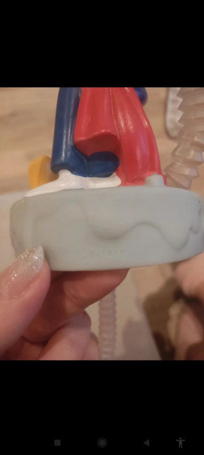 Bouchon gobelet paille Donald Disney vintage - photo numéro 5