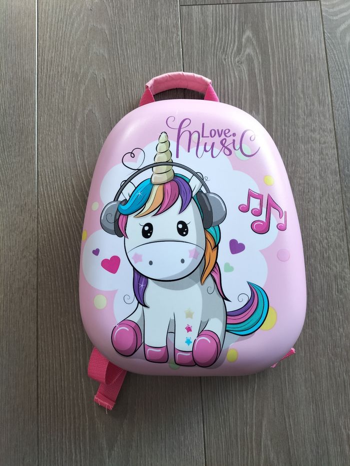 Ensemble valise + sac à dos licorne - photo numéro 6