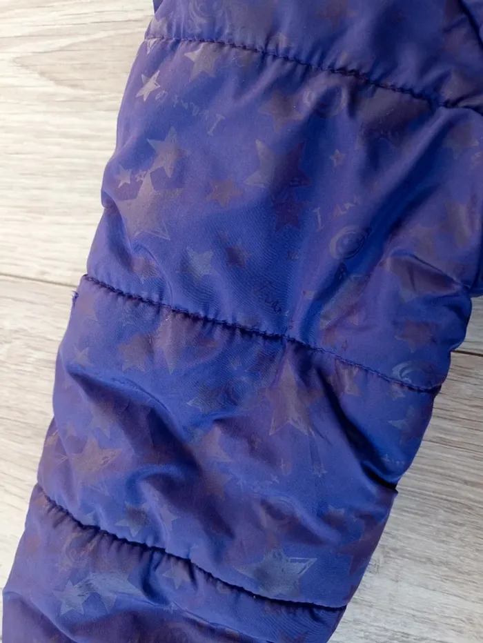 Manteau hiver violet - photo numéro 2