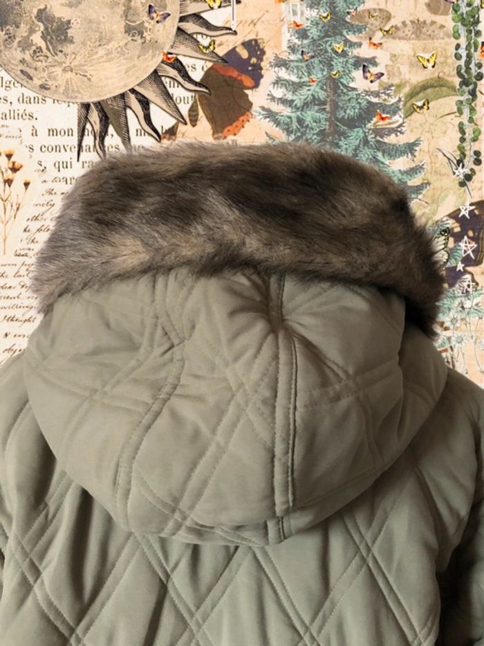 🍁🍃Parka vintage années 90 kaki vert olive green vintage 90s parka🍃🍁 - photo numéro 5