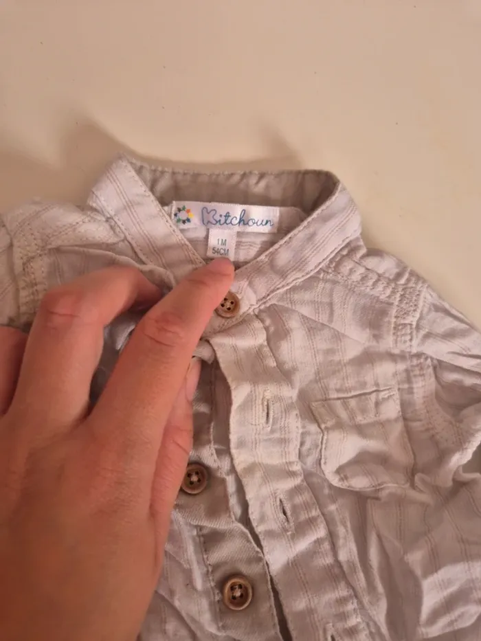 Chemise 1 mois - photo numéro 4