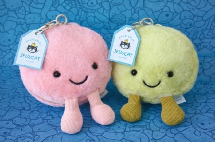 Lot 2 Macarons Jellycat Amuseables – Fraise & Pistache