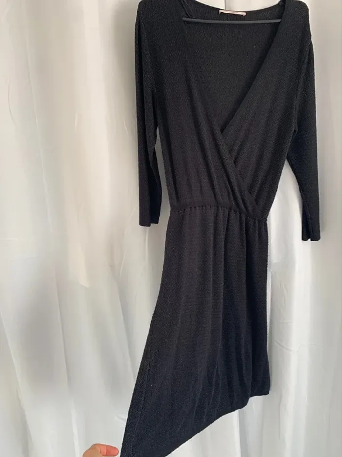 Robe hiver effet cache coeur