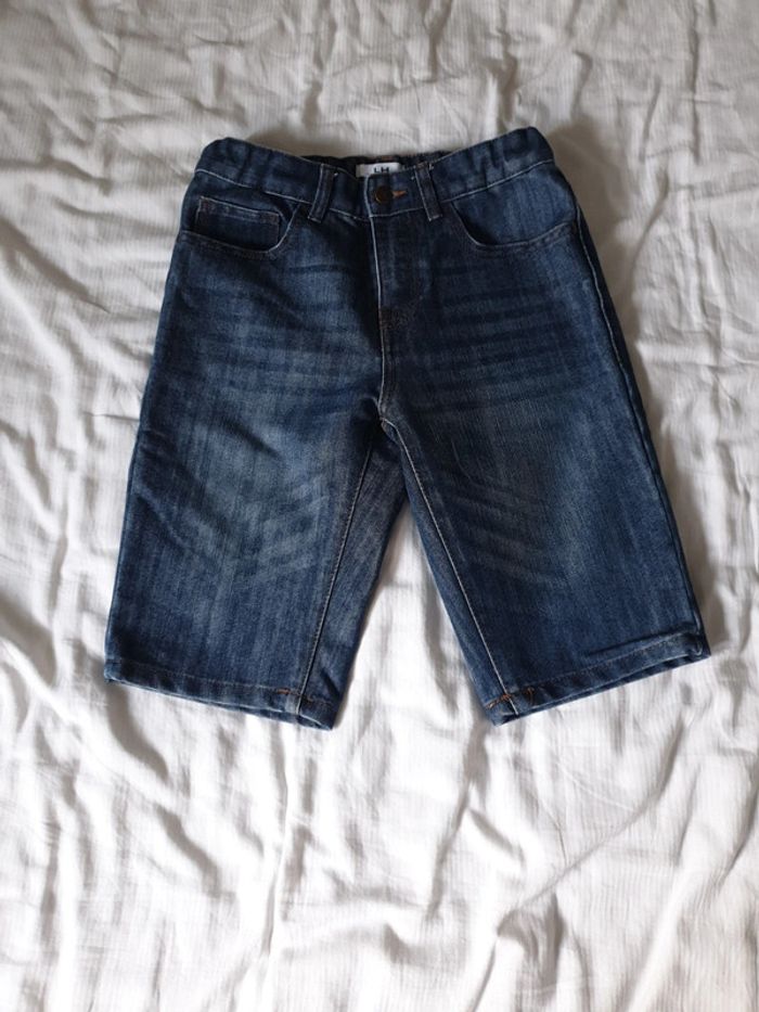 Bermuda en jean bleu garçon Taille 12 ans marque la Halle