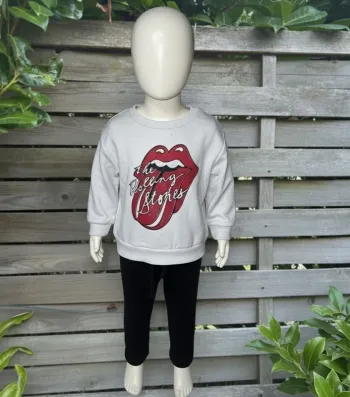 Ensemble Rolling Stones primark 18-24 mois 92cm