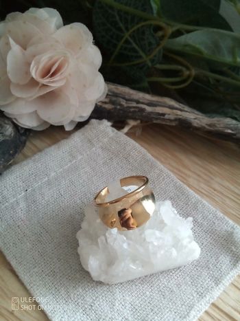 Bague dorée bohème taille 7