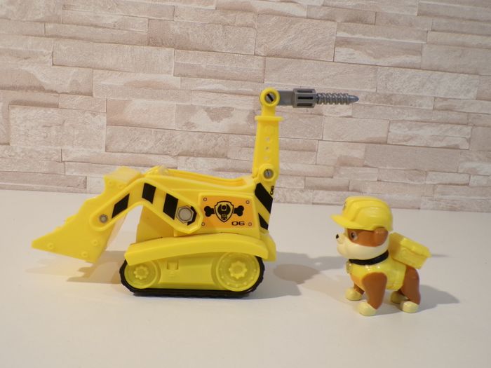 Bulldozer - Engin de chantier - Ruben - Paw Patrol - Pat Patrouille (J30) - photo numéro 5