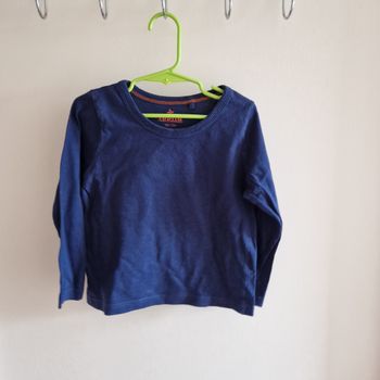 3/4 ans tee-shirt bleu marine