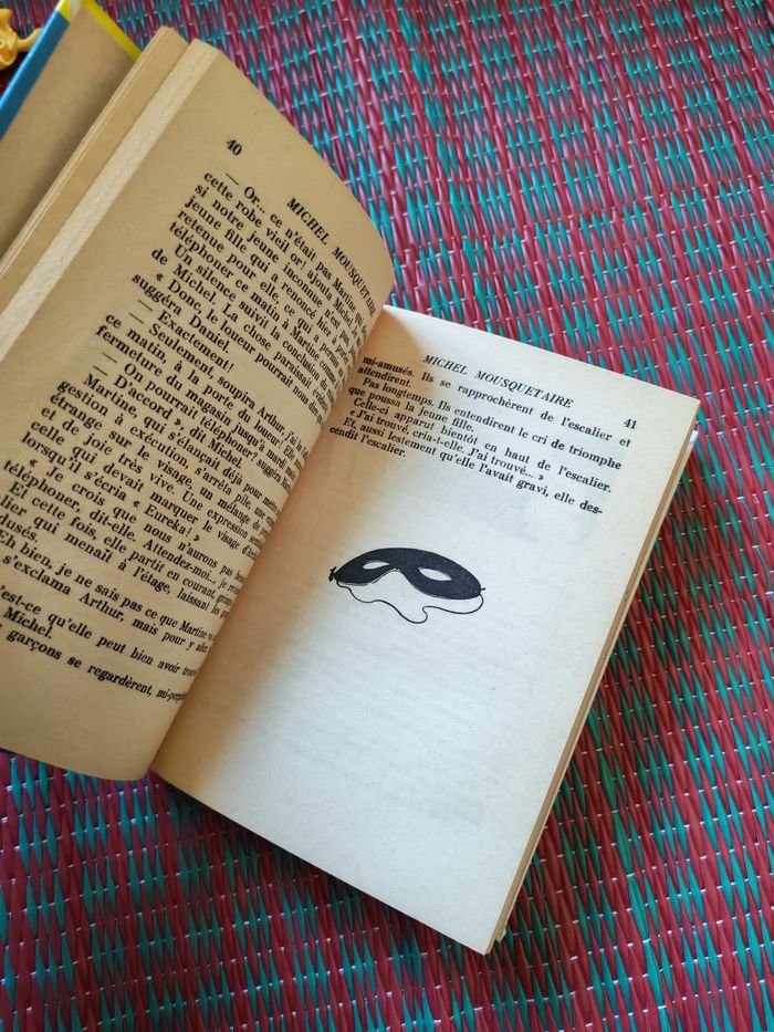 Bibliothèque Verte, Michel Mousquetaire, livre de Georges Bayard - photo numéro 2