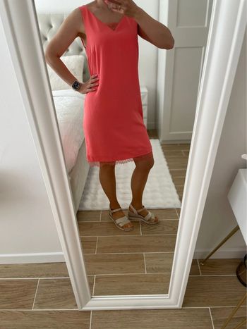 Robe corail 36 neuf