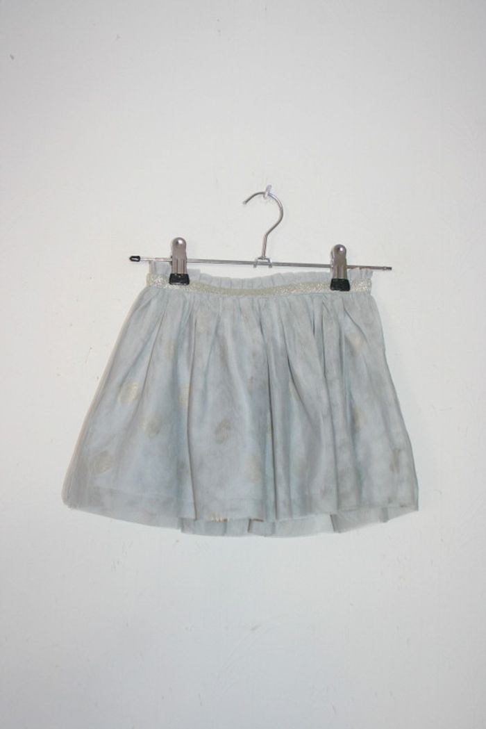 Jupe grise/or Okaidi 4 ans