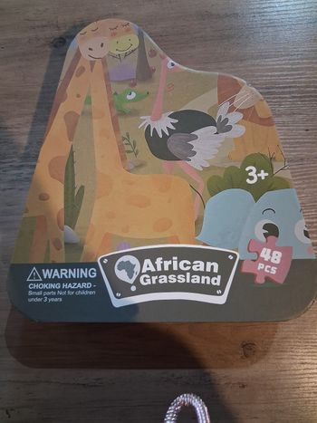 Puzzle african grassland