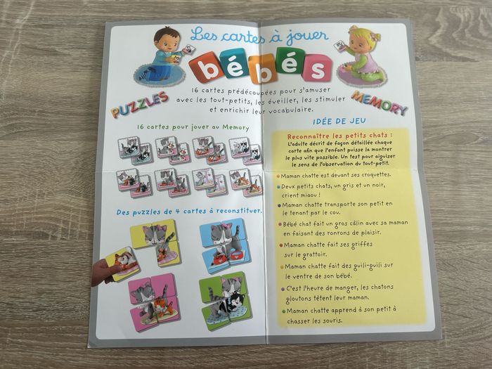 Jeu carte à jouer bébé - photo numéro 4