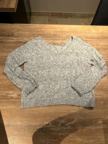 Pull léger  gris clair