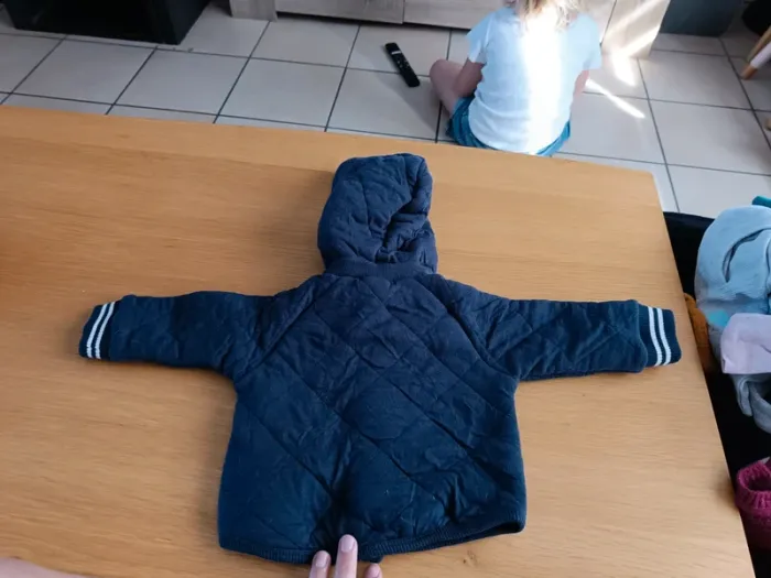 Veste manteau tape à l'oeil 9 mois 71 cm - photo numéro 4