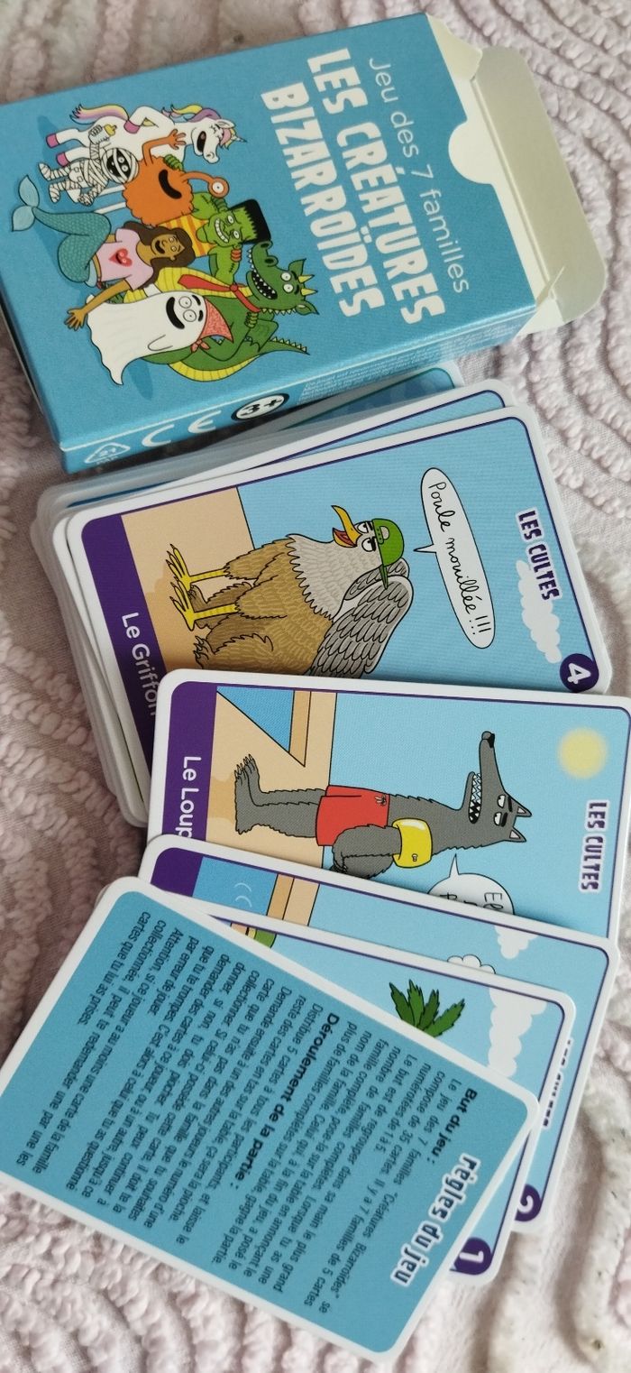 Jeu des 7 familles créatures bizarroides - photo numéro 3