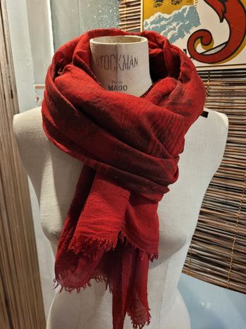 Echarpe bordeaux